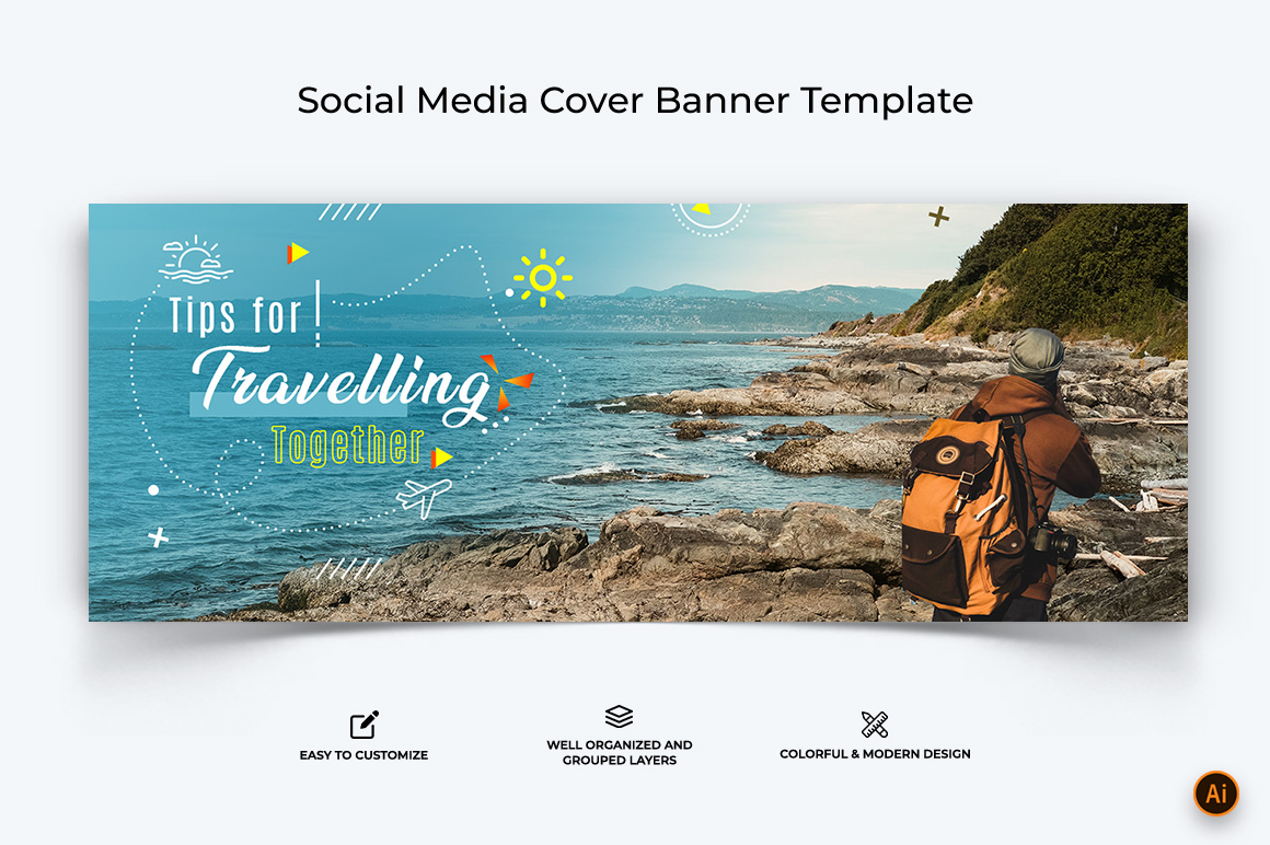 Travel Facebook Cover Banner Design-01