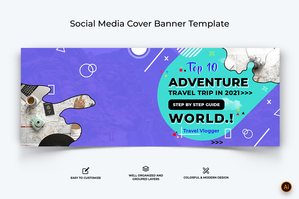 Travel Facebook Cover Banner Design-06