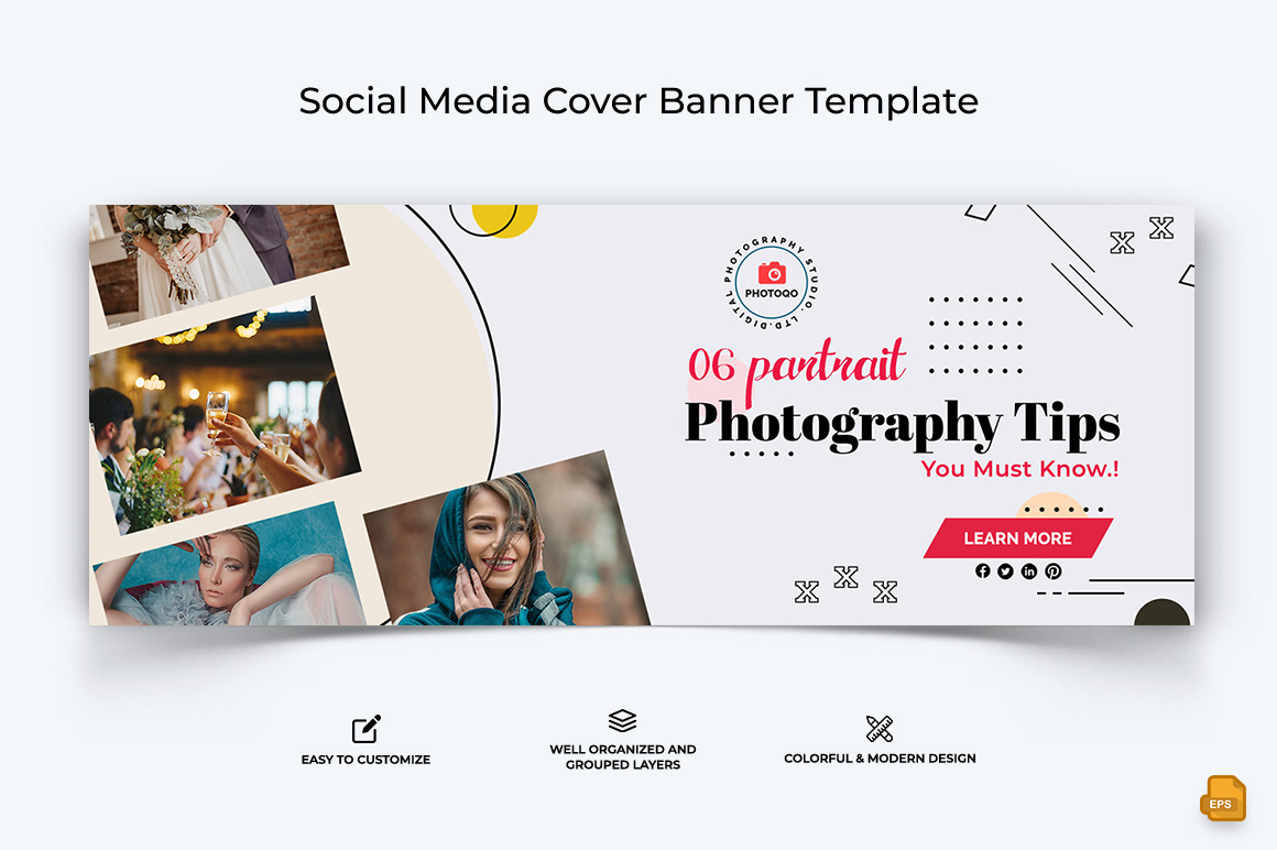 Photography Facebook Cover Banner Design-012