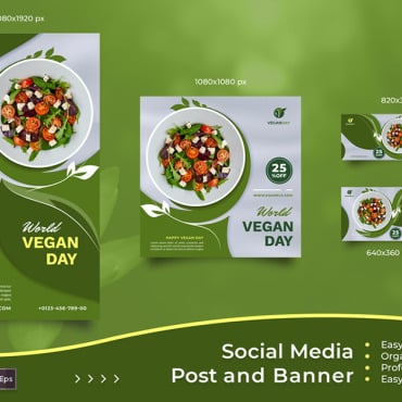 Vegetarian Vegan Social Media 281544