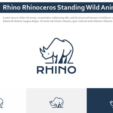 <a class=ContentLinkGreen href=/fr/logo-templates.html>Logo Templates</a></font> rhinoceros debout 281595