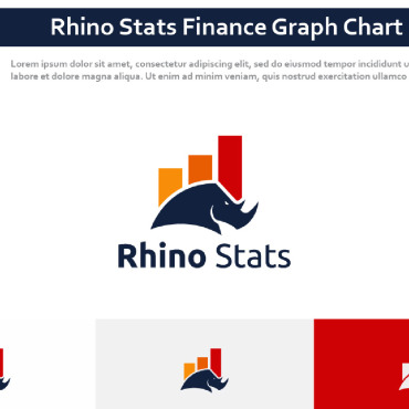 Stats Rhinoceros Logo Templates 281607