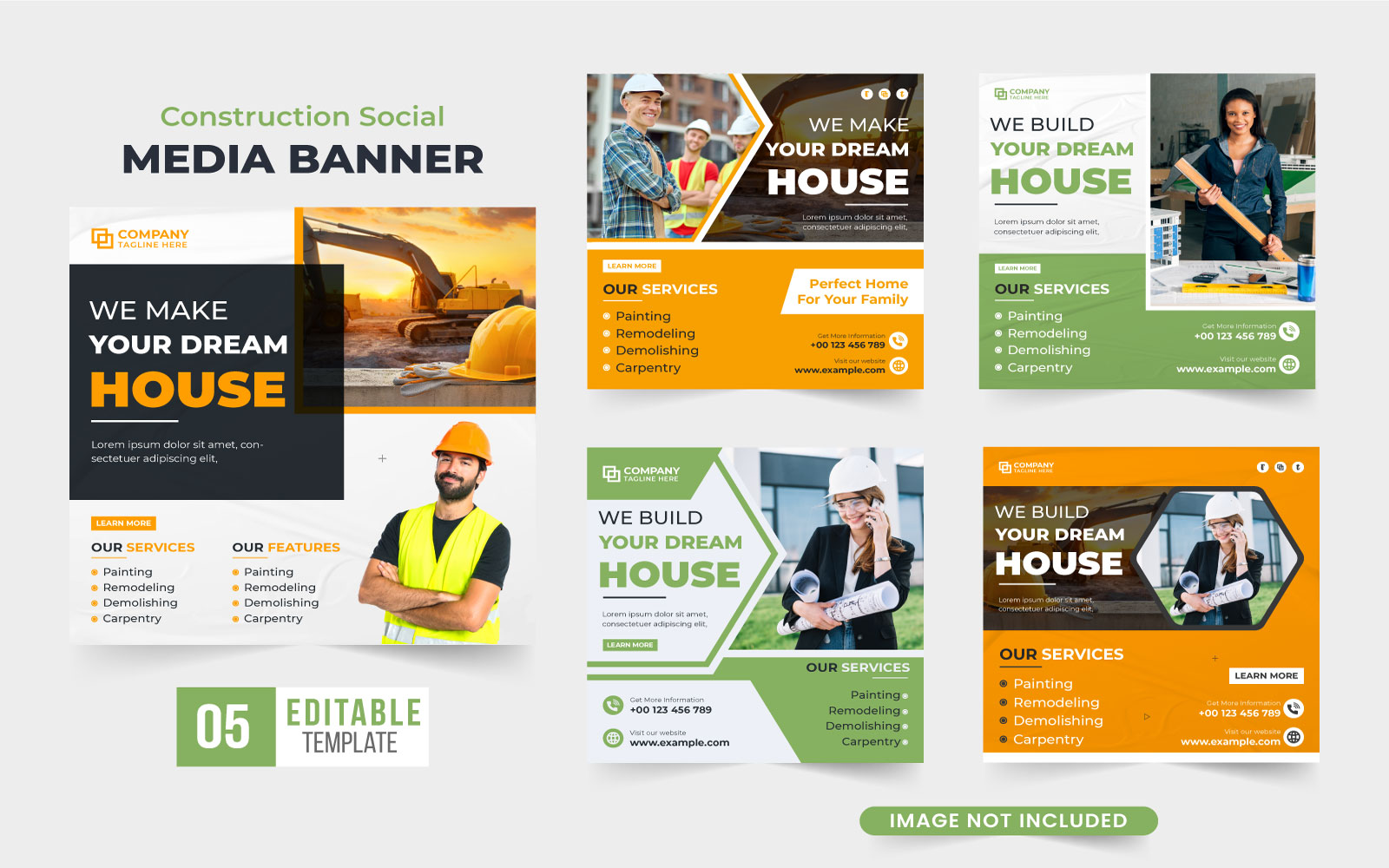 Home making business template bundle