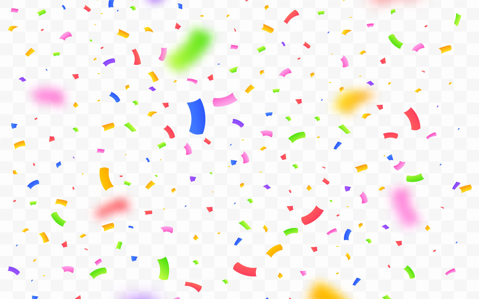 Colorful Confetti Explosion Background