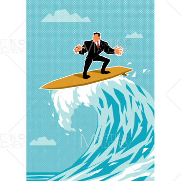 Surfing Surfboard Illustrations Templates 281721
