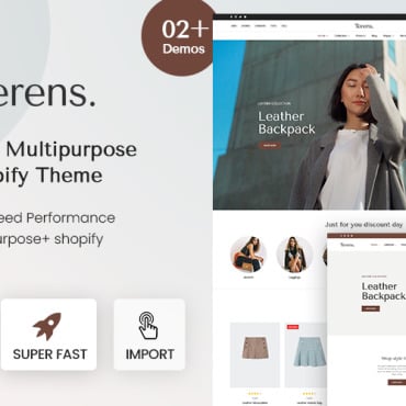 Clothing Fashion Shopify Themes 281757