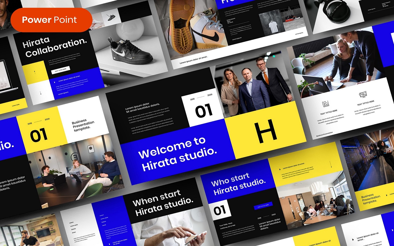 Hirata – Busines PowerPoint Template