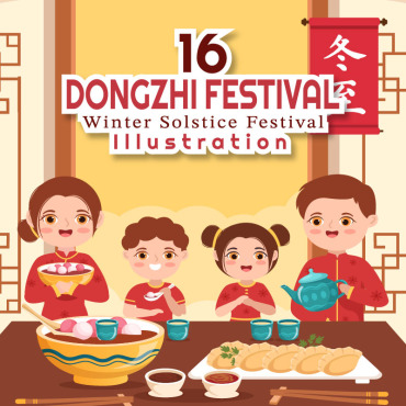 Festival Dongzhi Illustrations Templates 281910