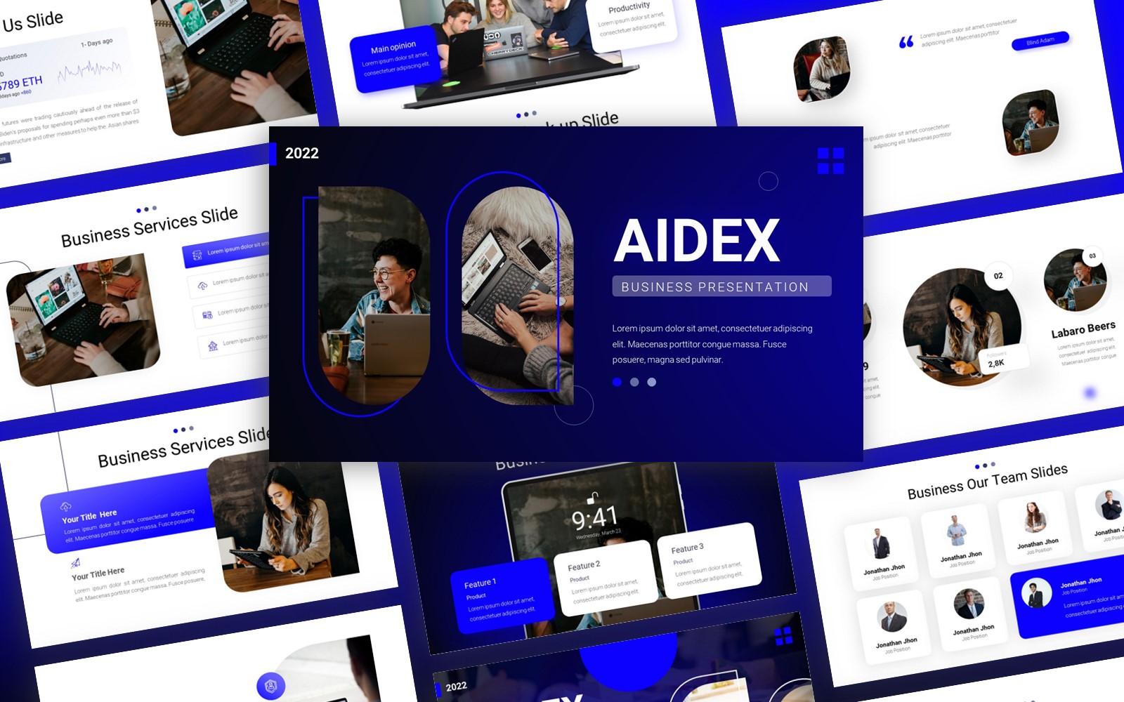 Aidex - Business Multipurpose PowerPoint Template