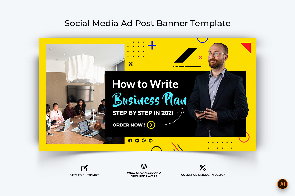 Business Service Facebook Ad Banner Design-01