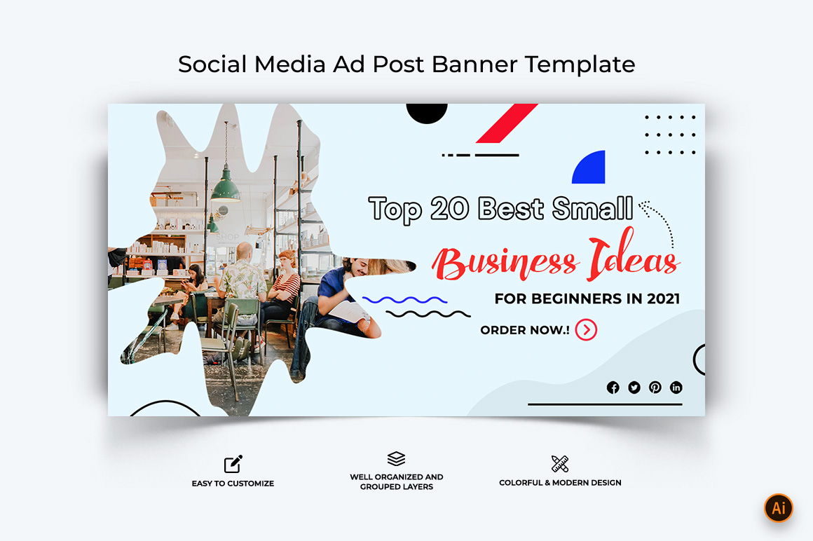 Business Service Facebook Ad Banner Design-04