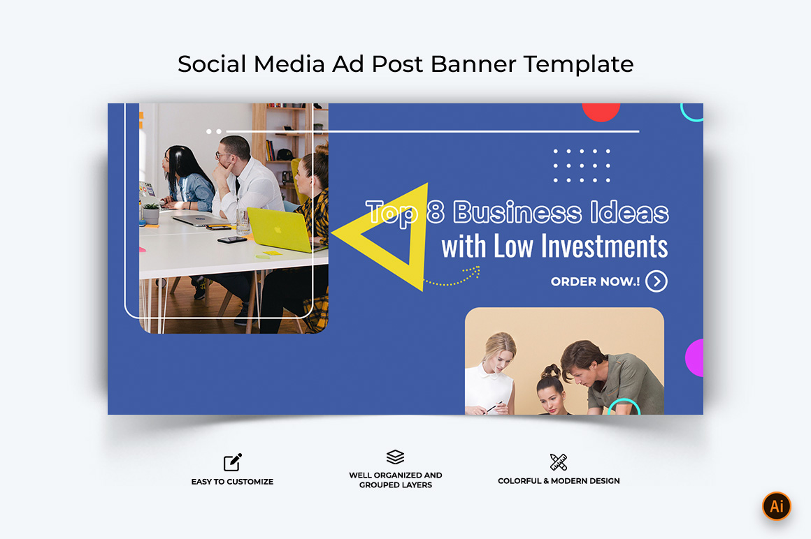 Business Service Facebook Ad Banner Design-08