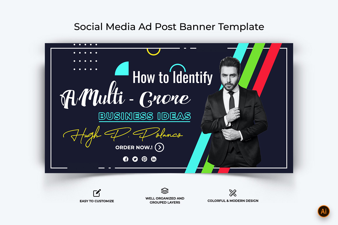 Business Service Facebook Ad Banner Design-09