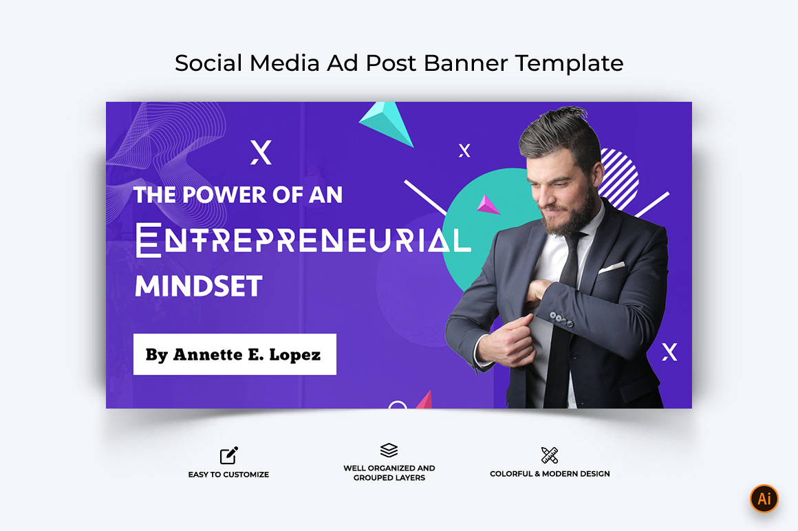 Business Service Facebook Ad Banner Design-13