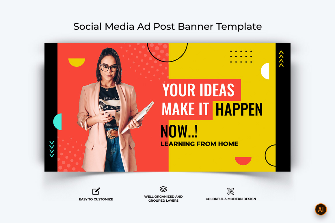 Business Service Facebook Ad Banner Design-27