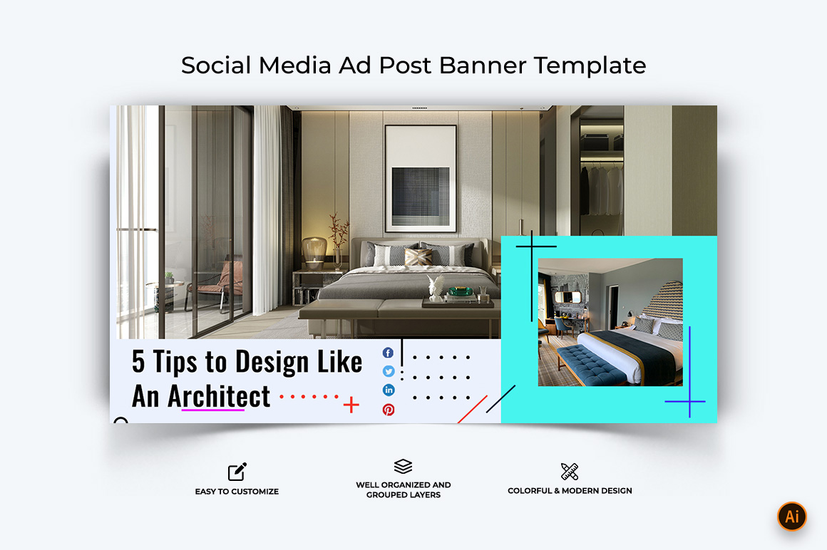 Architecture Facebook Ad Banner Design-13