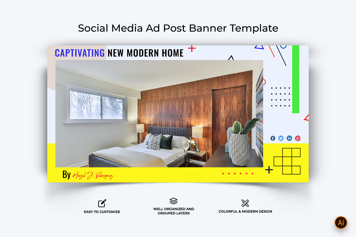 Architecture Facebook Ad Banner Design-17