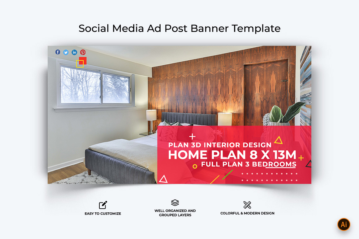 Architecture Facebook Ad Banner Design-19