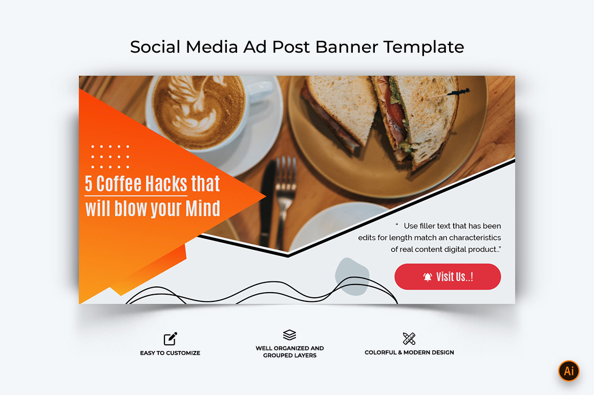 Coffee Making Facebook Ad Banner Design-02