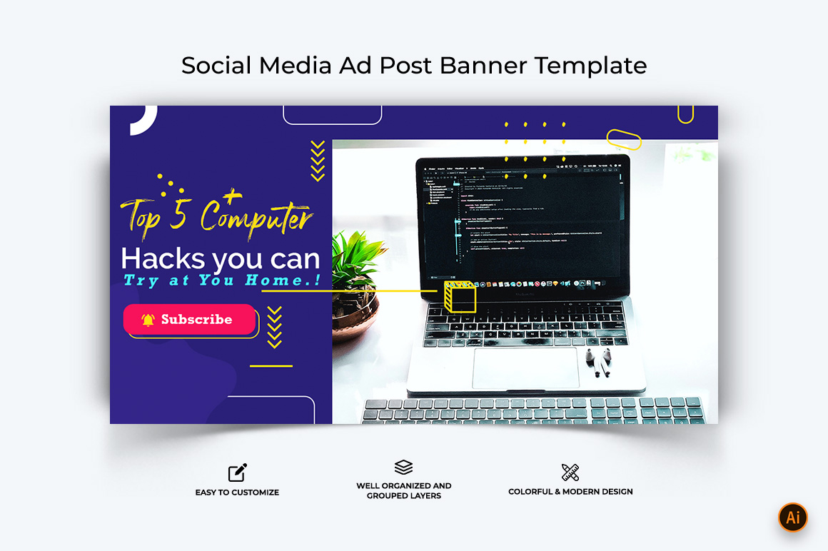 Computer Tricks and Hacking Facebook Ad Banner Design-08