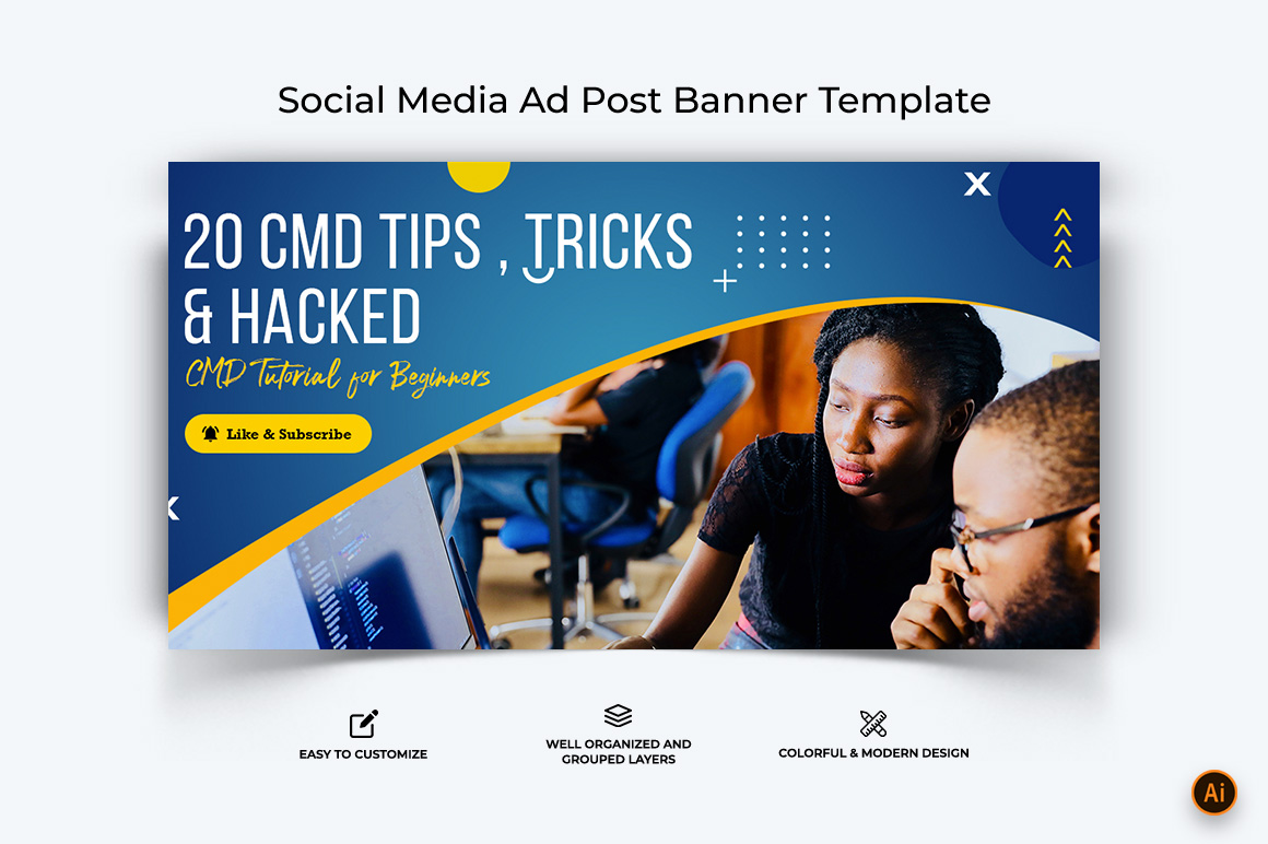 Computer Tricks and Hacking Facebook Ad Banner Design-11