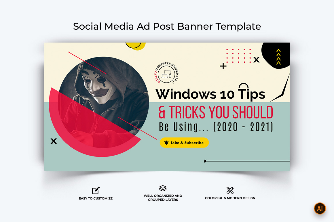 Computer Tricks and Hacking Facebook Ad Banner Design-12