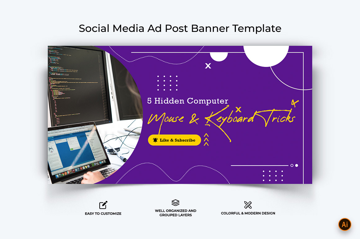 Computer Tricks and Hacking Facebook Ad Banner Design-15