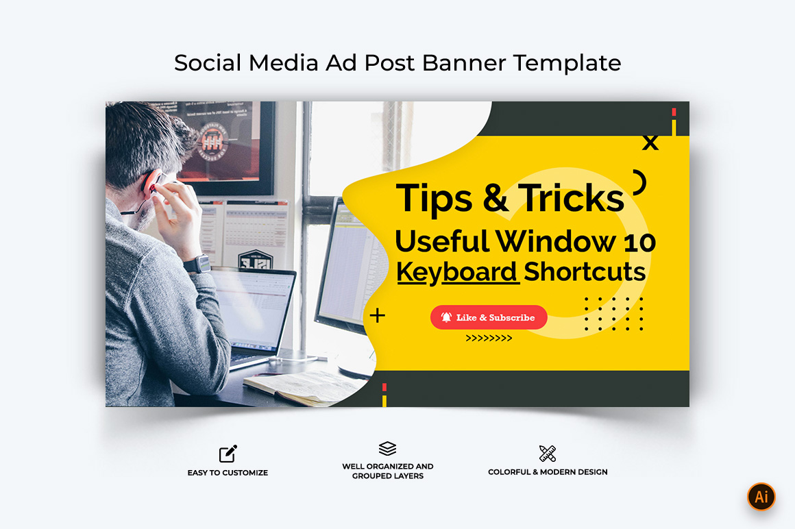 Computer Tricks and Hacking Facebook Ad Banner Design-18