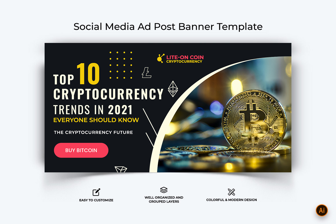 Cryptocurrency Facebook Ad Banner Design-05