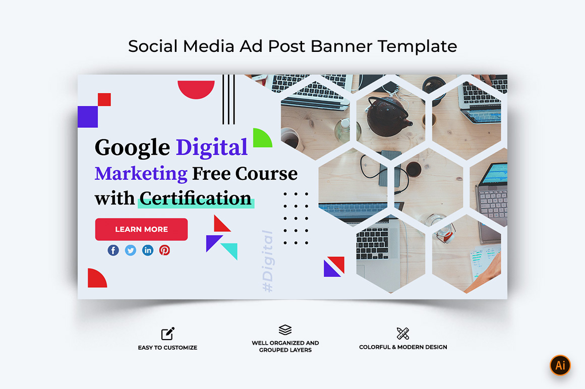 Digital Marketing Facebook Ad Banner Design-06