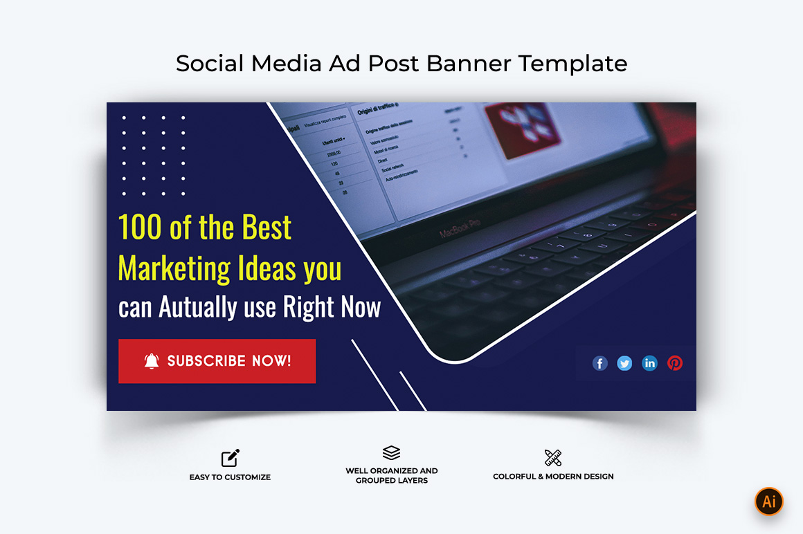 Digital Marketing Facebook Ad Banner Design-13