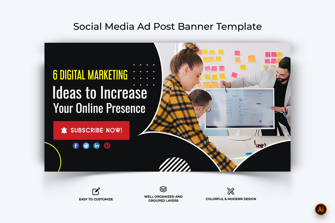 Digital Marketing Facebook Ad Banner Design-15