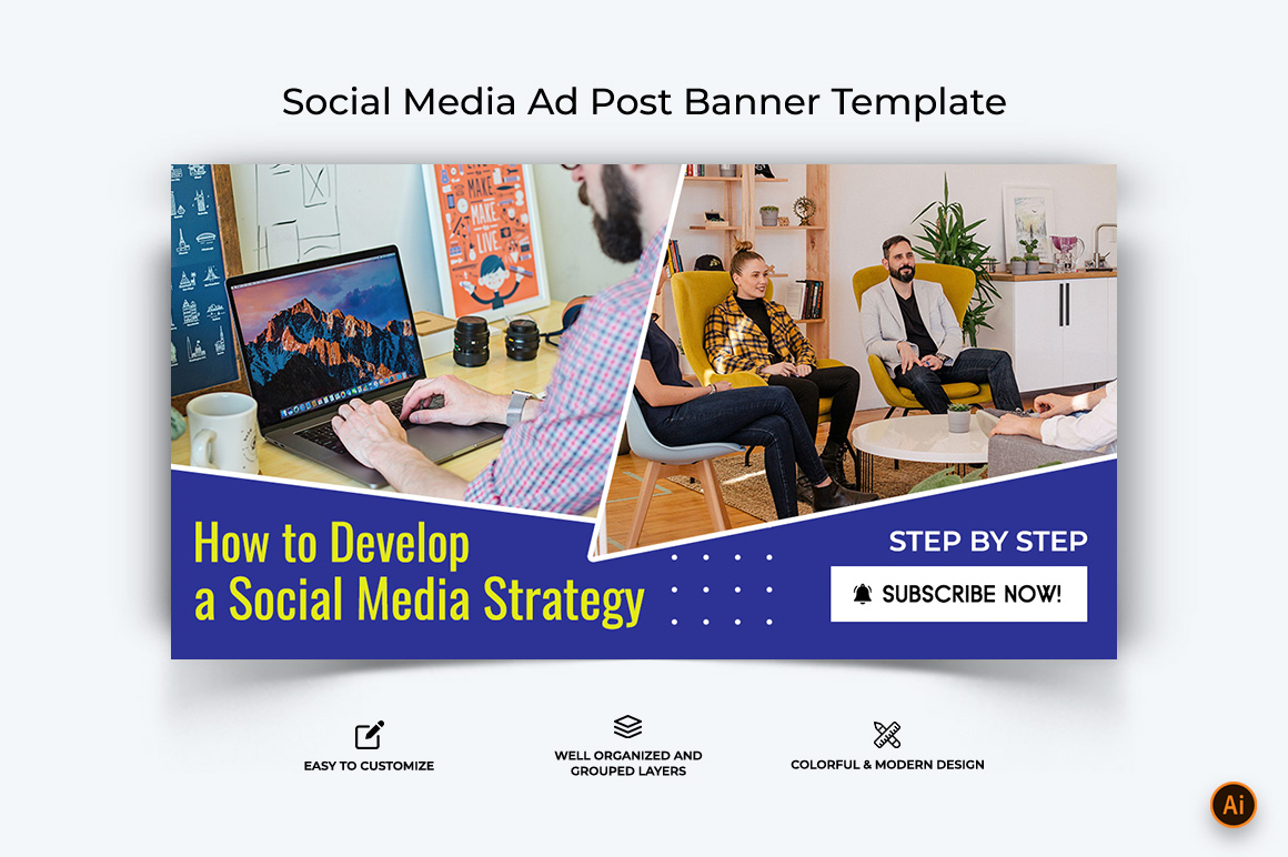 Digital Marketing Facebook Ad Banner Design-19