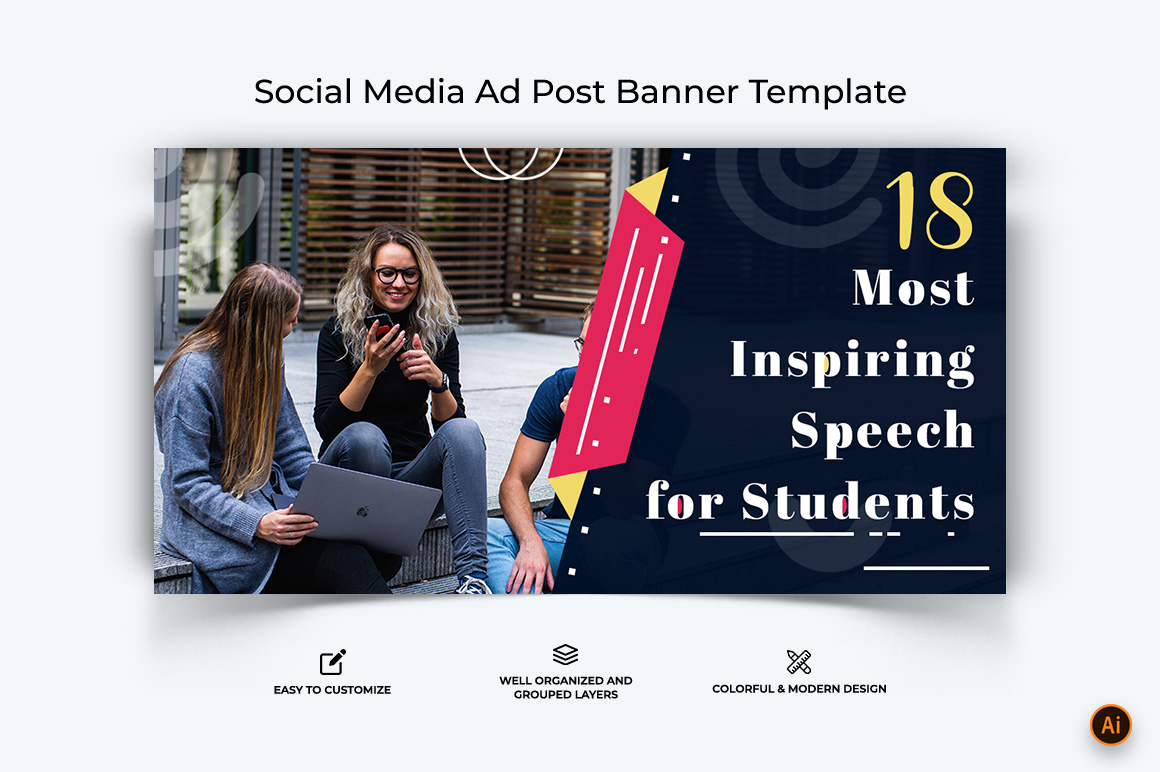 Education Facebook Ad Banner Design-03