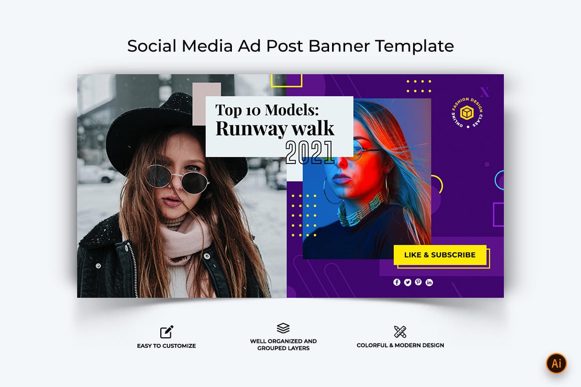 Fashion Facebook Ad Banner Design-06