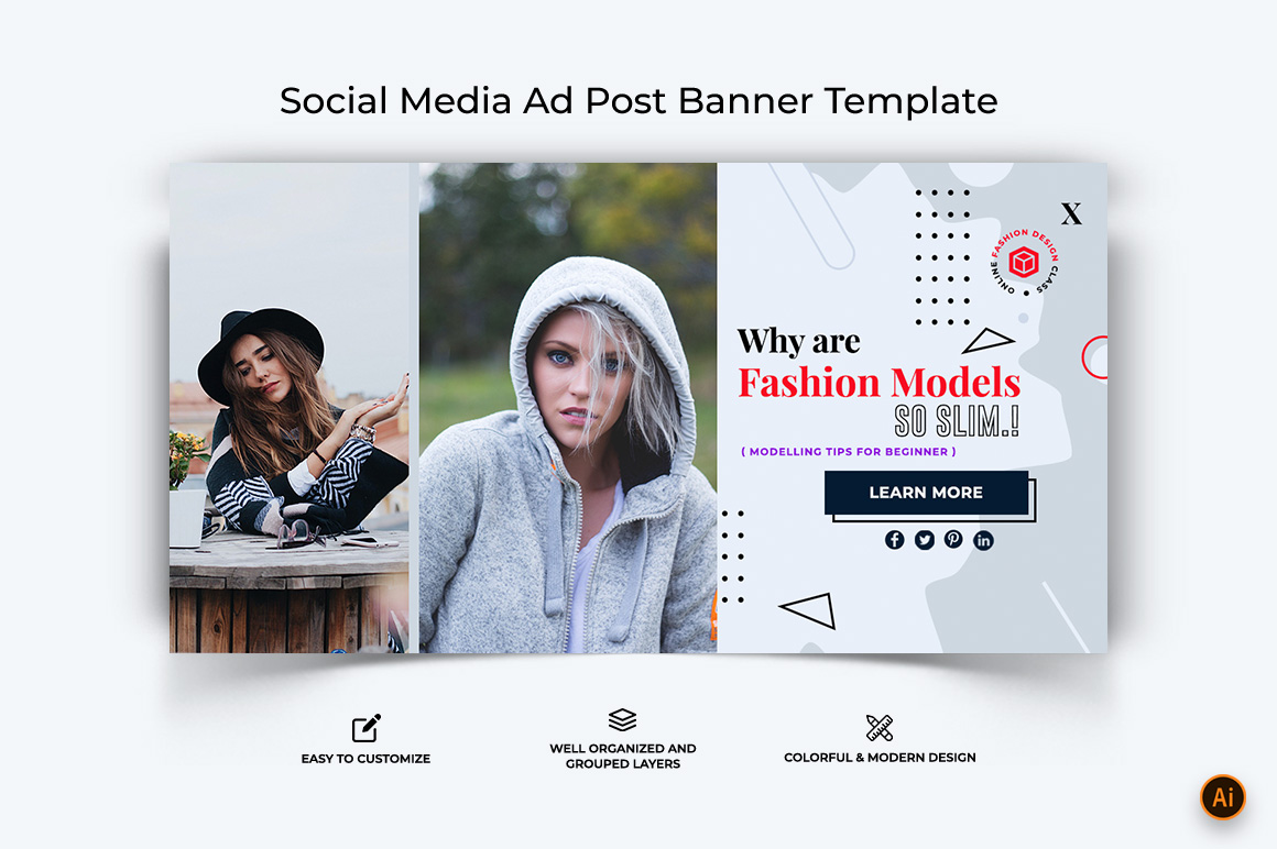 Fashion Facebook Ad Banner Design-07