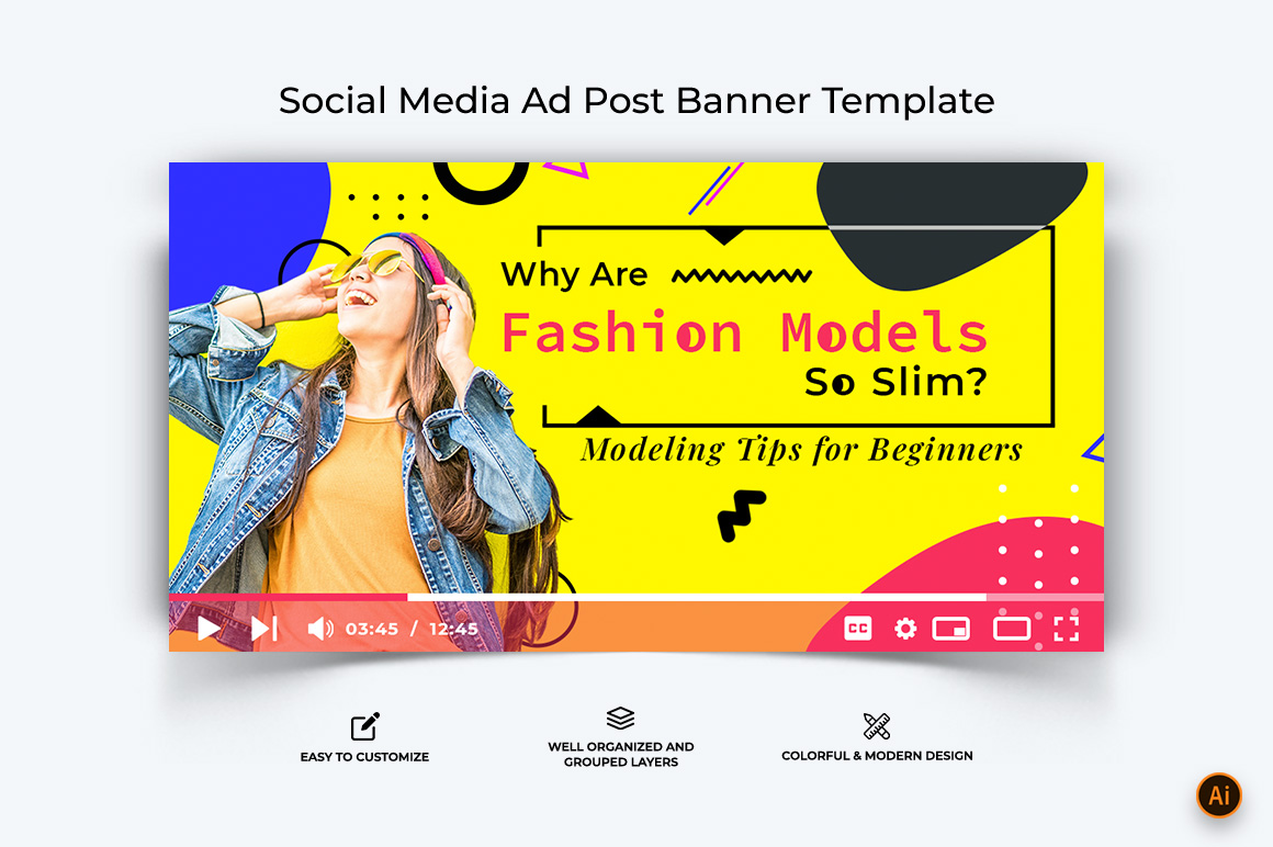 Fashion Facebook Ad Banner Design-11