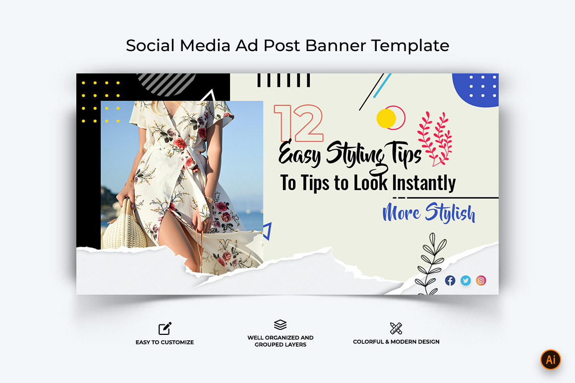 Fashion Facebook Ad Banner Design-15