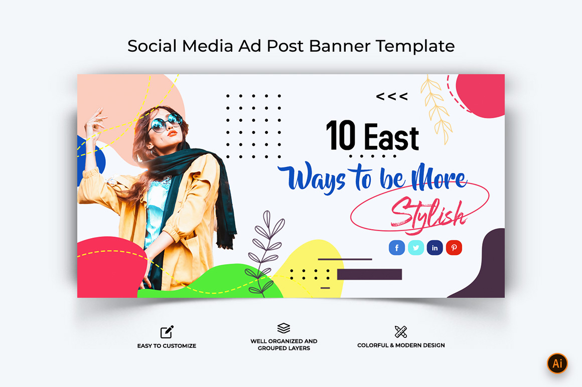 Fashion Facebook Ad Banner Design-18