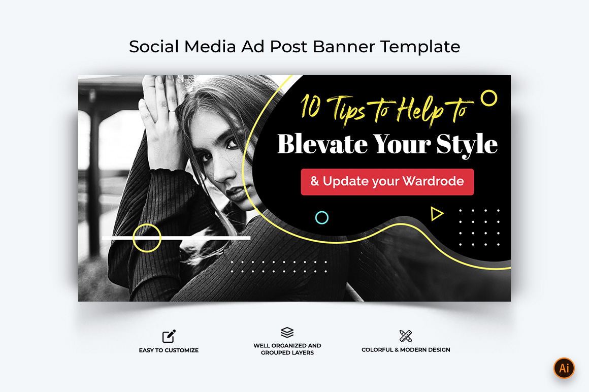 Fashion Facebook Ad Banner Design-19