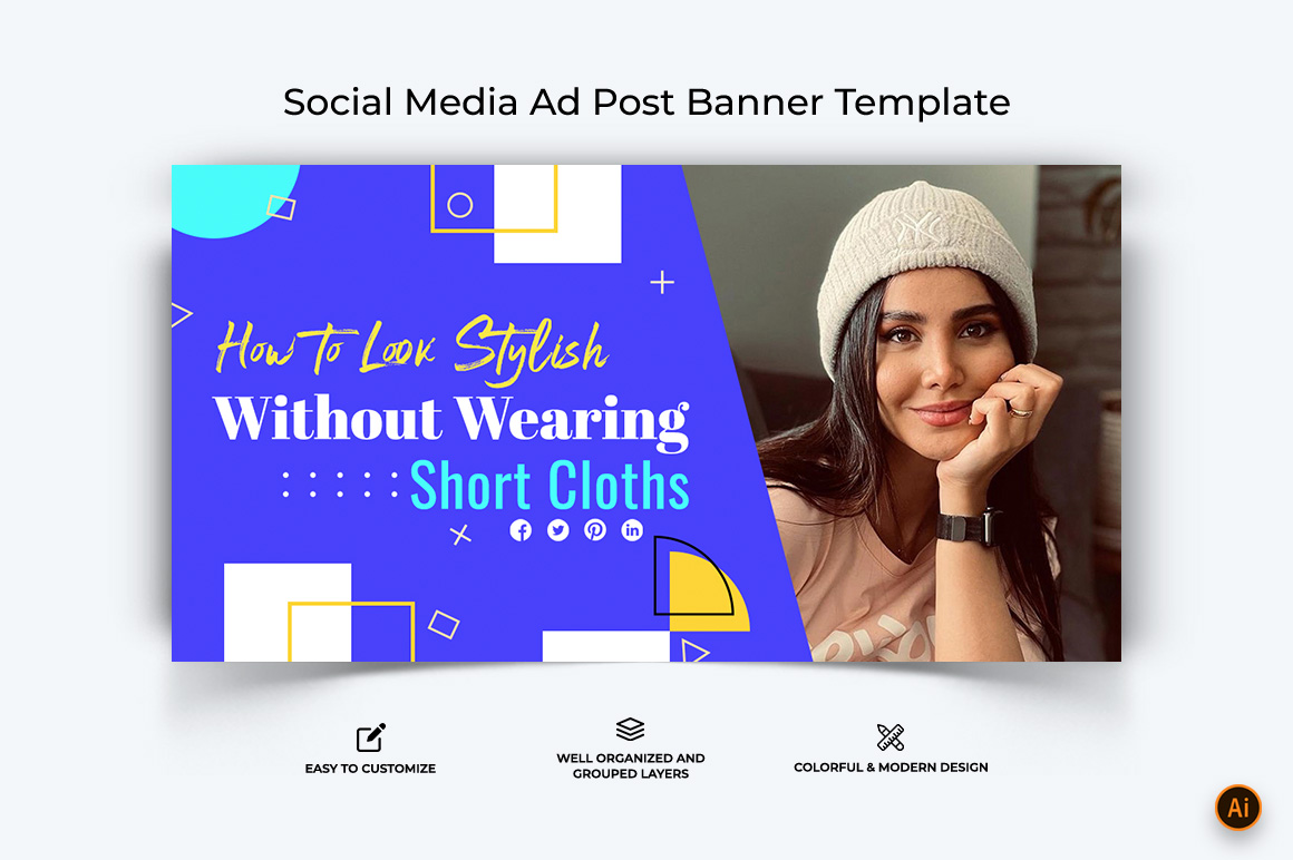 Fashion Facebook Ad Banner Design-21