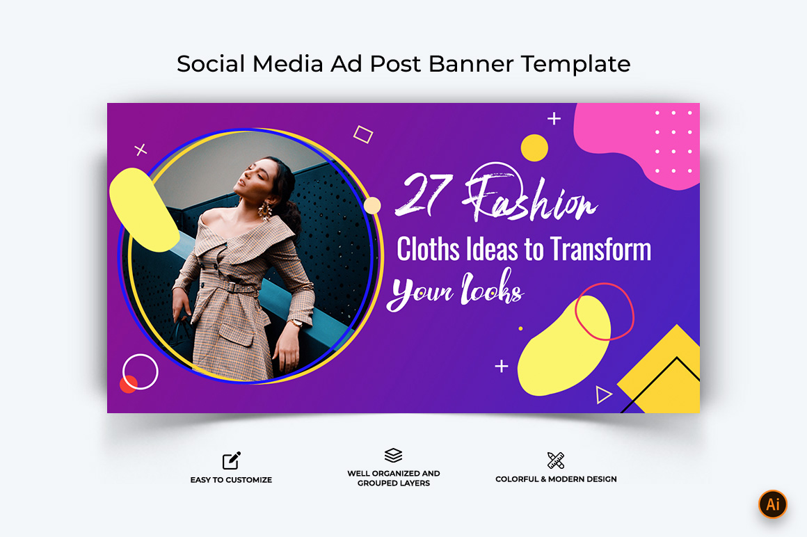 Fashion Facebook Ad Banner Design-22