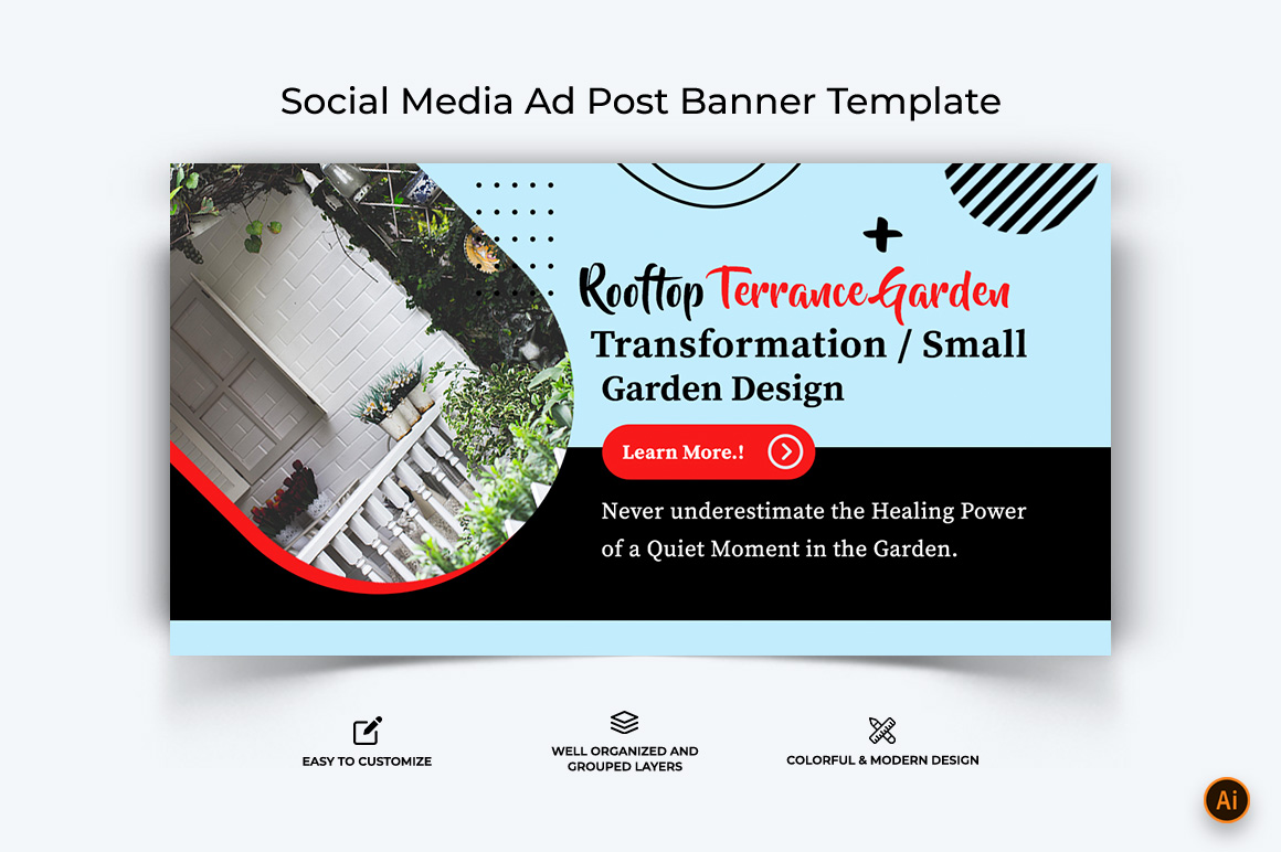 Home Garden Facebook Ad Banner Design-03