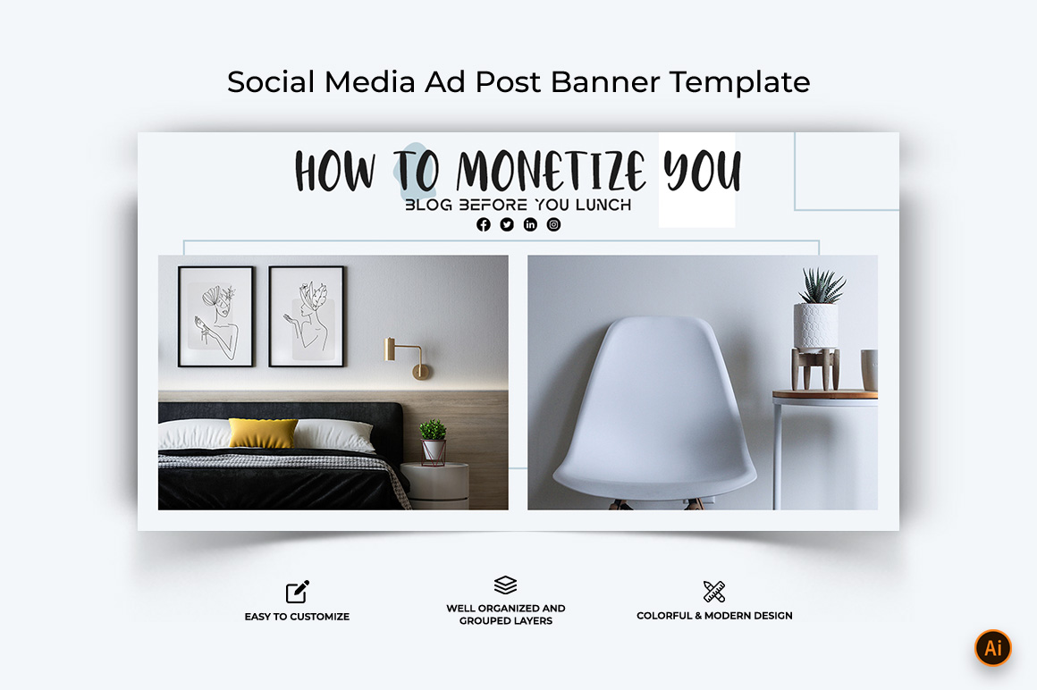 Interior Facebook Ad Banner Design-04