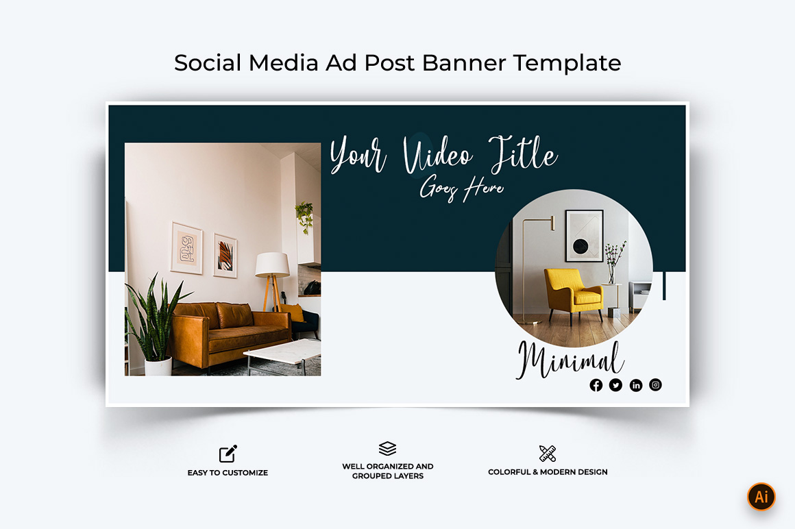 Interior Facebook Ad Banner Design-09