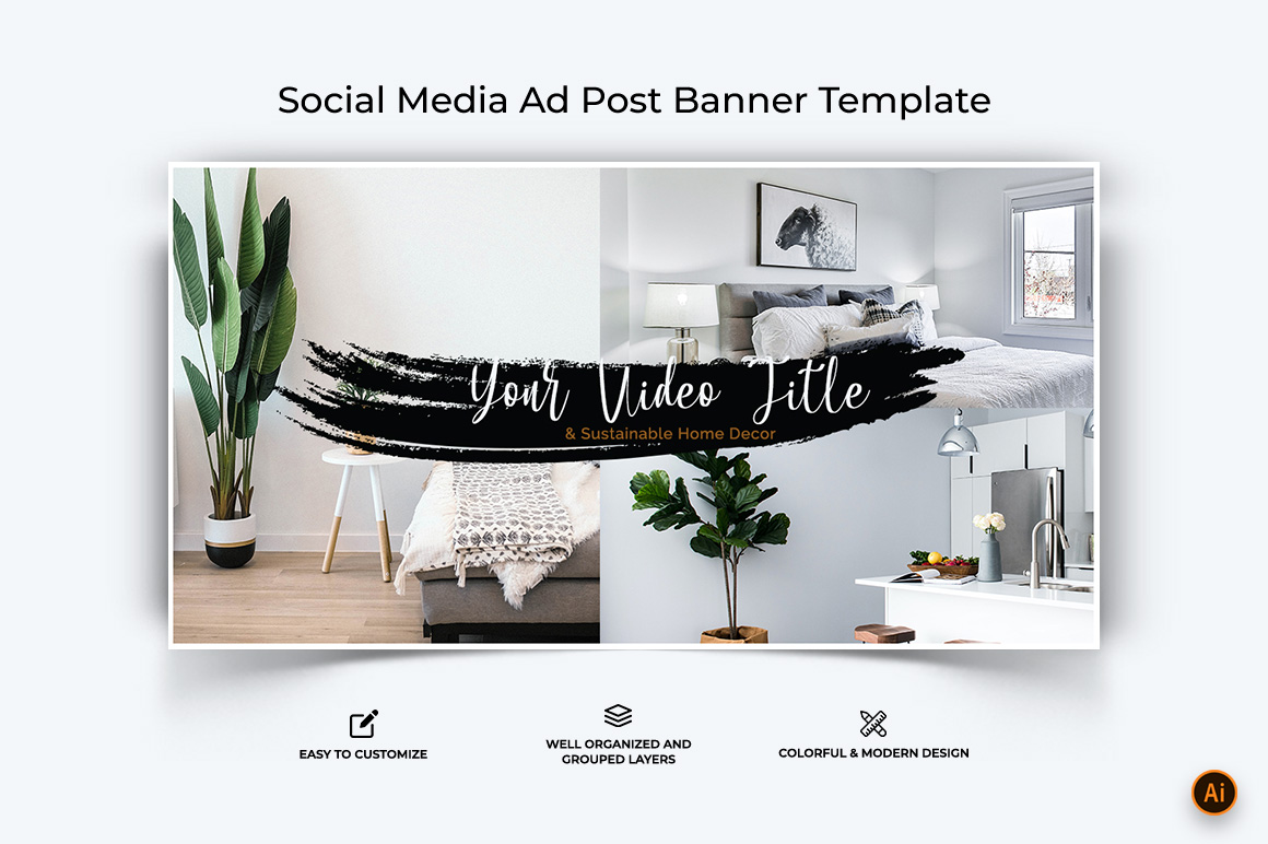 Interior Facebook Ad Banner Design-10