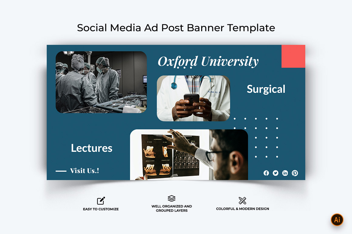 Medical Facebook Ad Banner Design-10