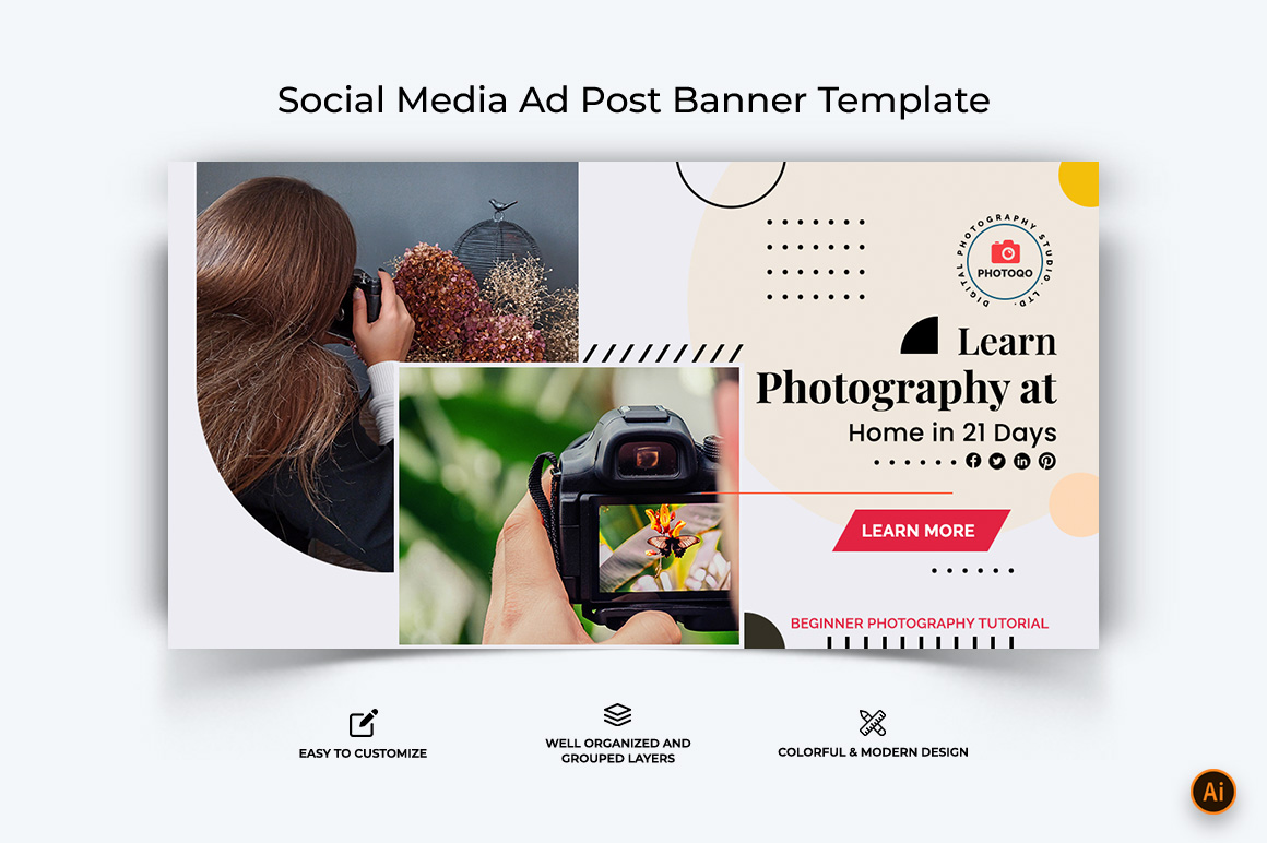 Photography Facebook Ad Banner Design-03