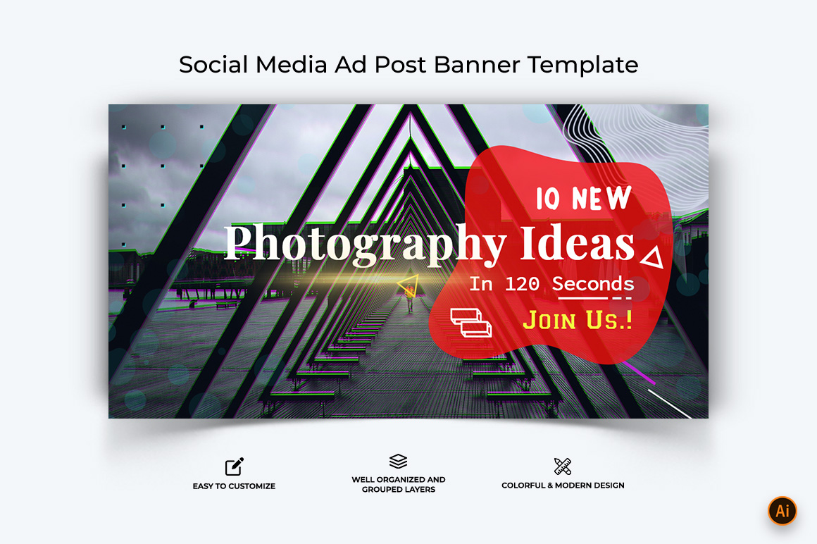 Photography Facebook Ad Banner Design-11