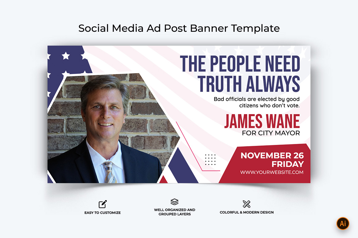 Political Campaign Facebook Ad Banner Design-03